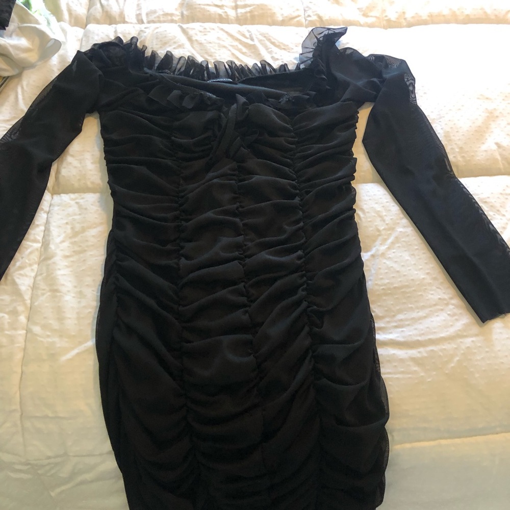 PLT Mini Black Dress size S
